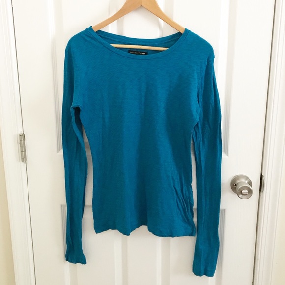 rag & bone Tops - Rag and Bone Shirt Classic Slub Long Sleeve Tee